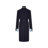 Prada Blue Coats - Single Breasted Coats Women