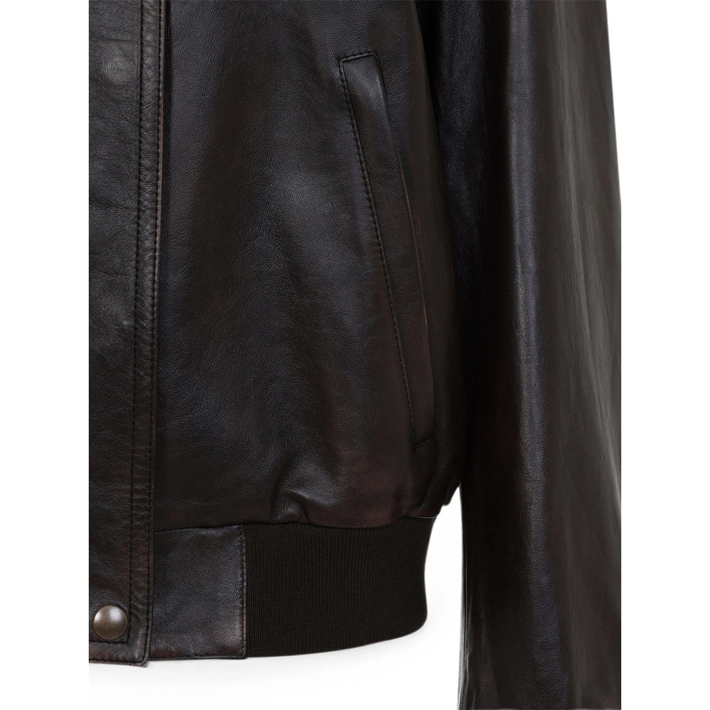 Prada Brown Jackets - Leather Jackets Women