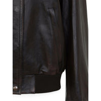 Prada Brown Jackets - Leather Jackets Women