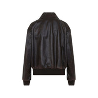 Prada Brown Jackets - Leather Jackets Women