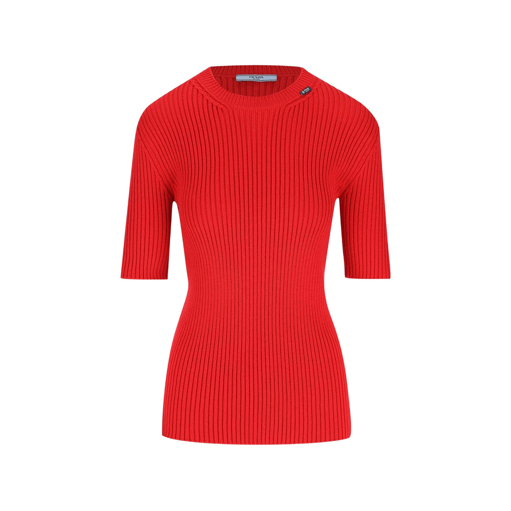 Prada Red Knitwear - Jumpers Women