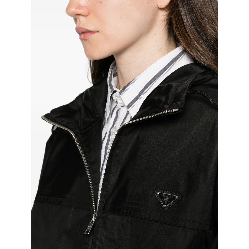 Prada Black Coats - Parka Coats Women
