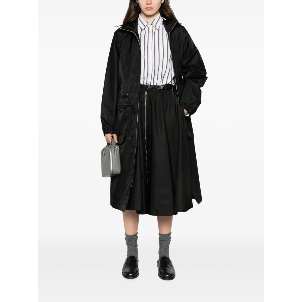 Prada Black Coats - Parka Coats Women