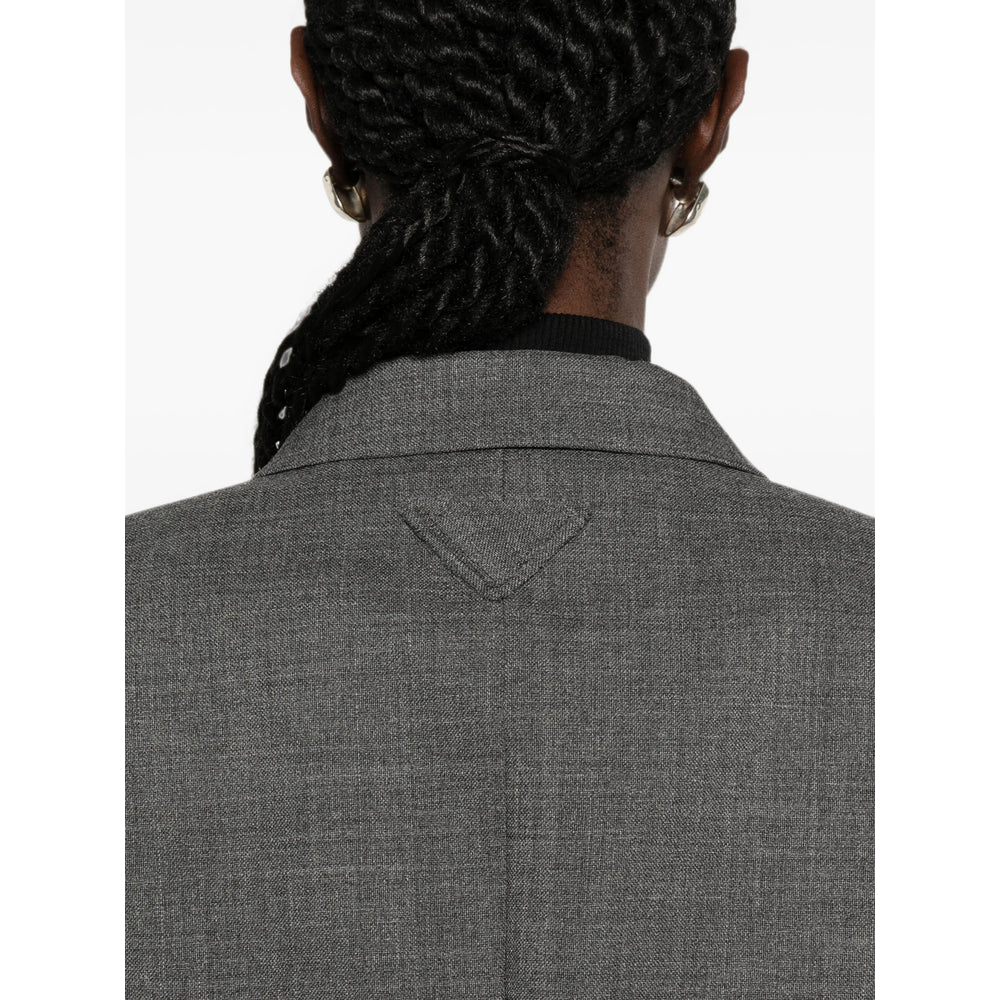 Prada Grey Jackets - Blazers Women