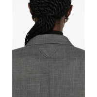 Prada Grey Jackets - Blazers Women