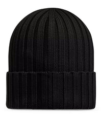 Moncler Moncler Women Logo-Embroidered Wool Beanie