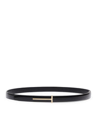 Tom Ford Tom Ford Women Thin Brushed Leather Belt