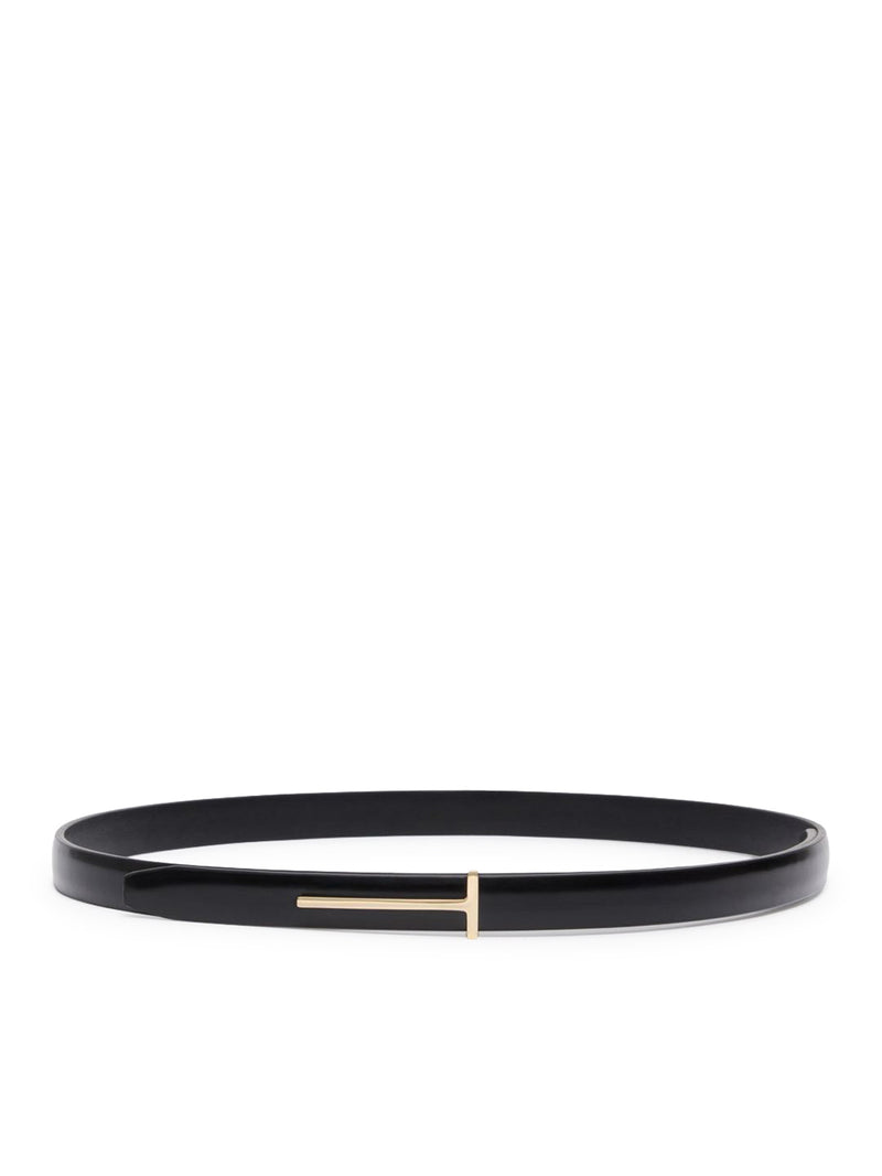Tom Ford Tom Ford Women Thin Brushed Leather Belt