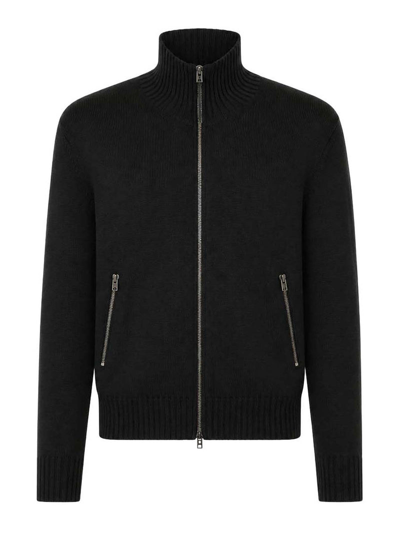 Tom Ford Tom Ford Men Zip-Up Cardigan In Mérinos Wool