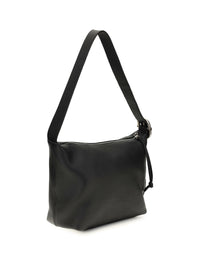 Loewe Men Medium Loop Hobo Bag In Grained Calfskin