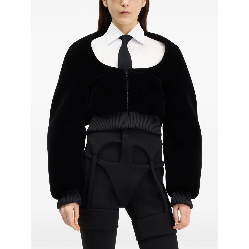 Jean Paul Gaultier Jean Paul Gaultier Black Jackets - Bomber Jackets Women