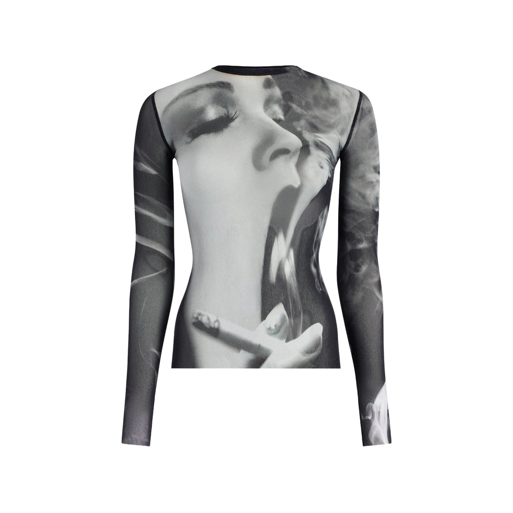 Jean Paul Gaultier Jean Paul Gaultier Black Tops - T-Shirts & Jerseys Women