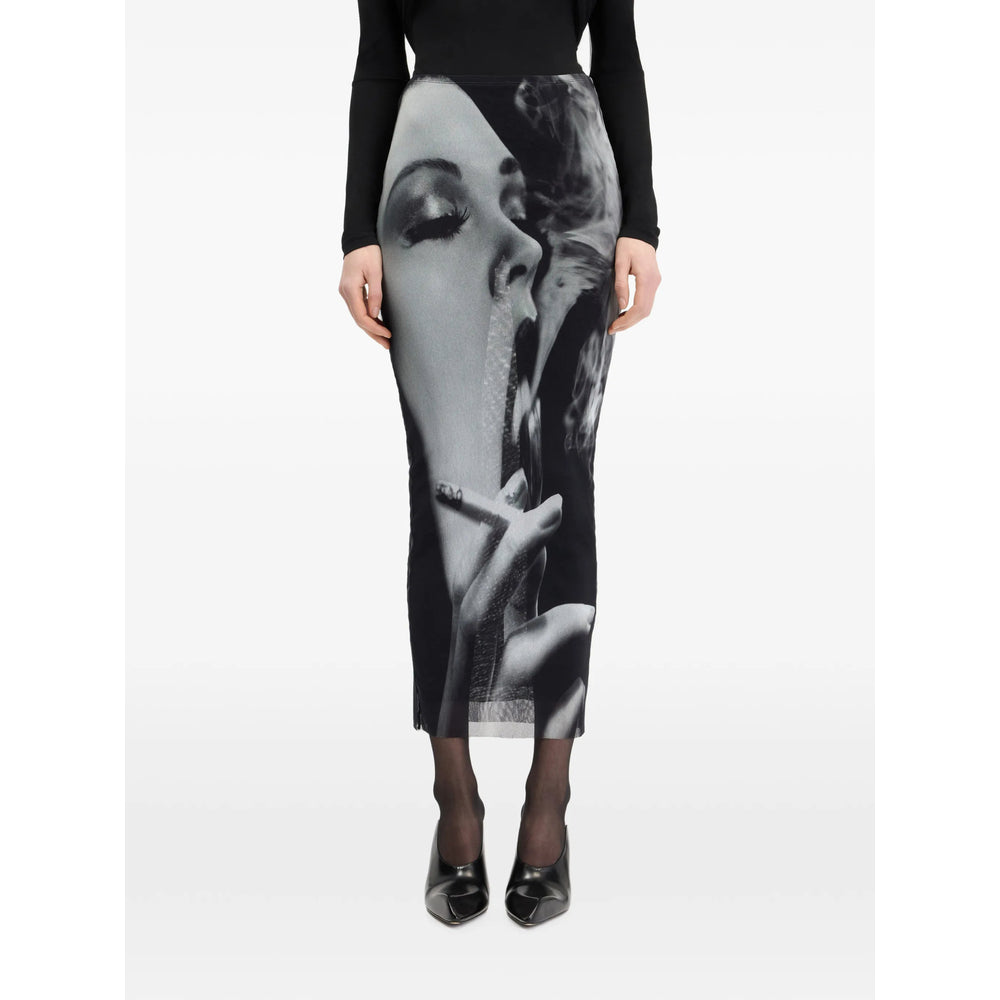 Jean Paul Gaultier Jean Paul Gaultier Grey Skirts - Straight Skirts Women