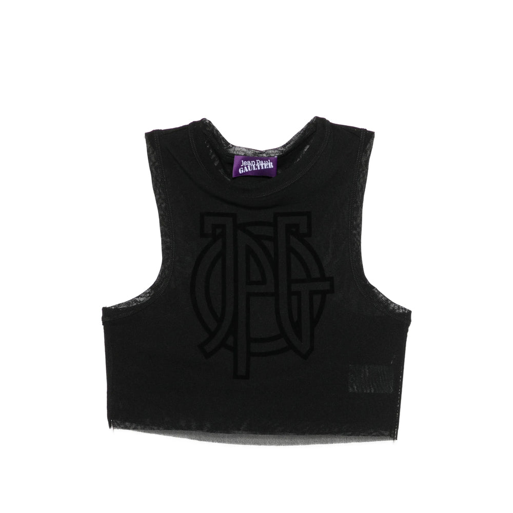 Jean Paul Gaultier Jean Paul Gaultier Black Tops - Vests & Tank Tops Women