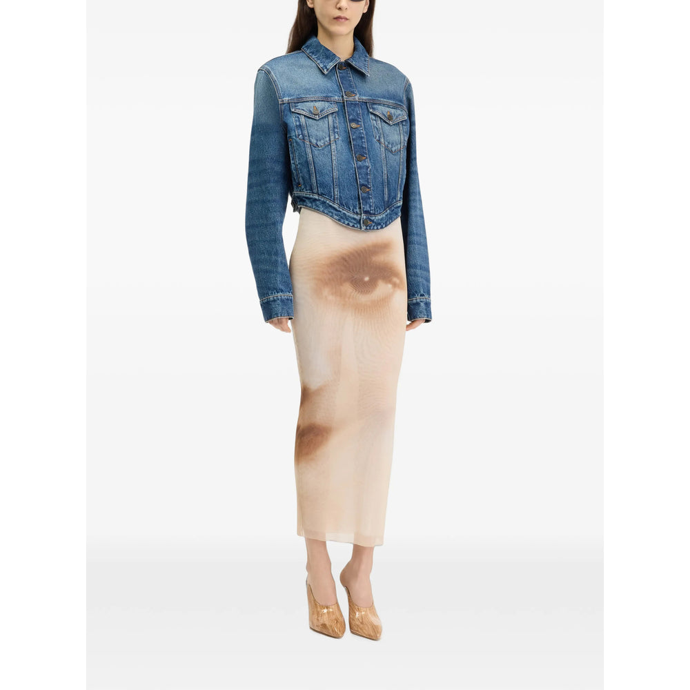 Jean Paul Gaultier Jean Paul Gaultier Blue Jackets - Denim Jackets Women