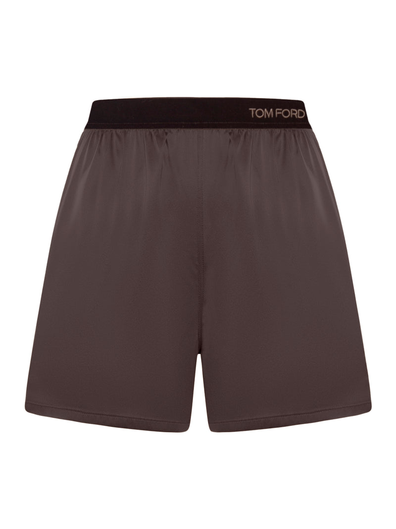 Tom Ford Women Silk Satin Shorts