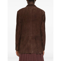 Tagliatore Brown Jackets - Leather Jackets Women