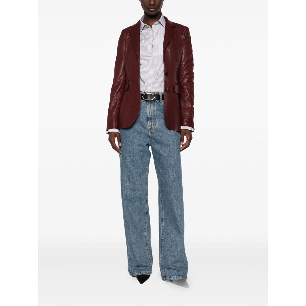 Tagliatore Red Jackets - Leather Jackets Women