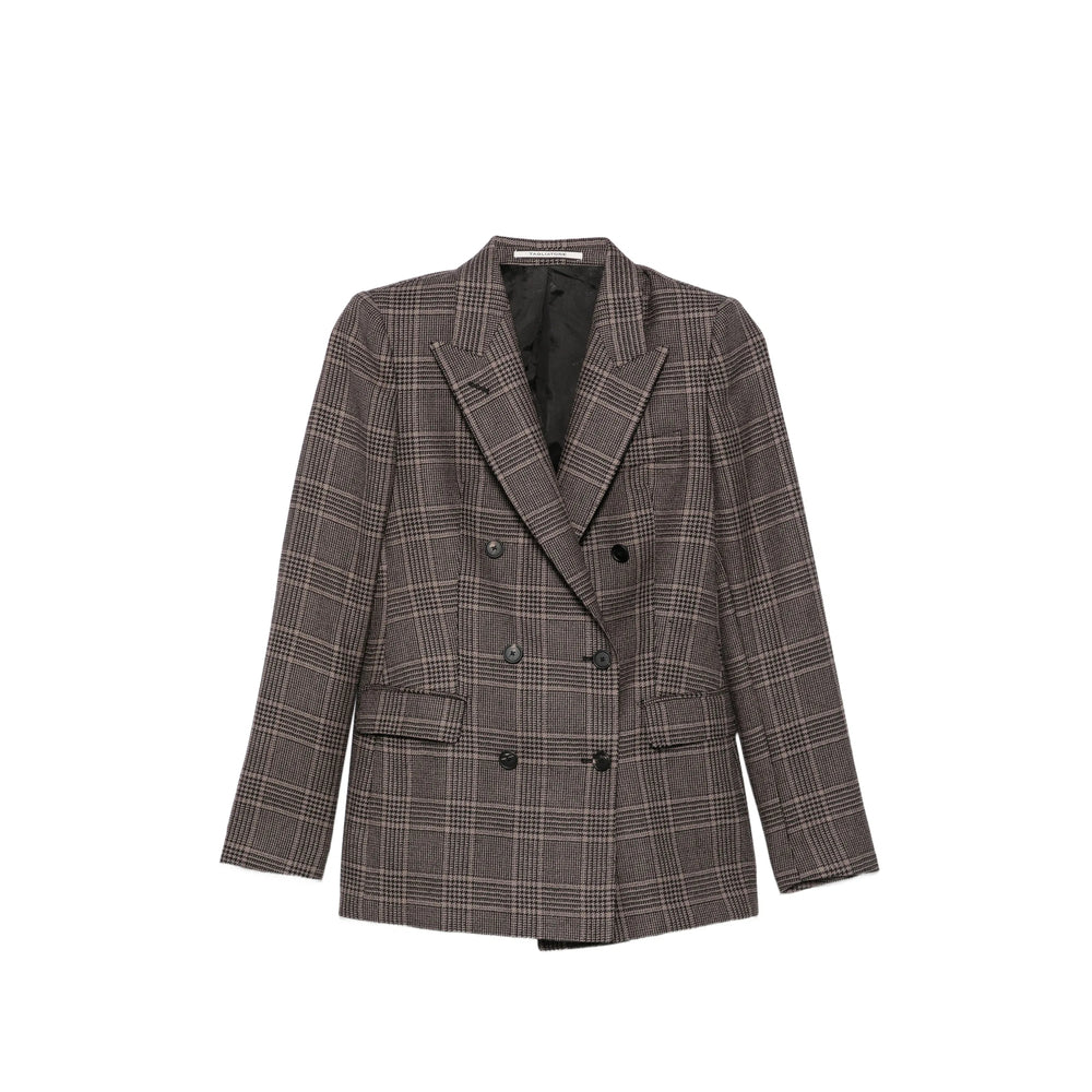 Tagliatore Tagliatore Brown Jackets - Blazers Women