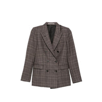 Tagliatore Tagliatore Brown Jackets - Blazers Women