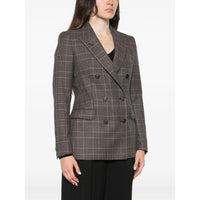 Tagliatore Tagliatore Brown Jackets - Blazers Women