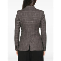 Tagliatore Tagliatore Brown Jackets - Blazers Women