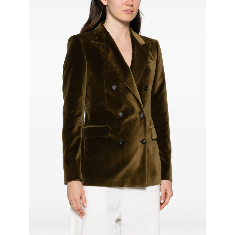 Tagliatore Green Jackets - Blazers Women