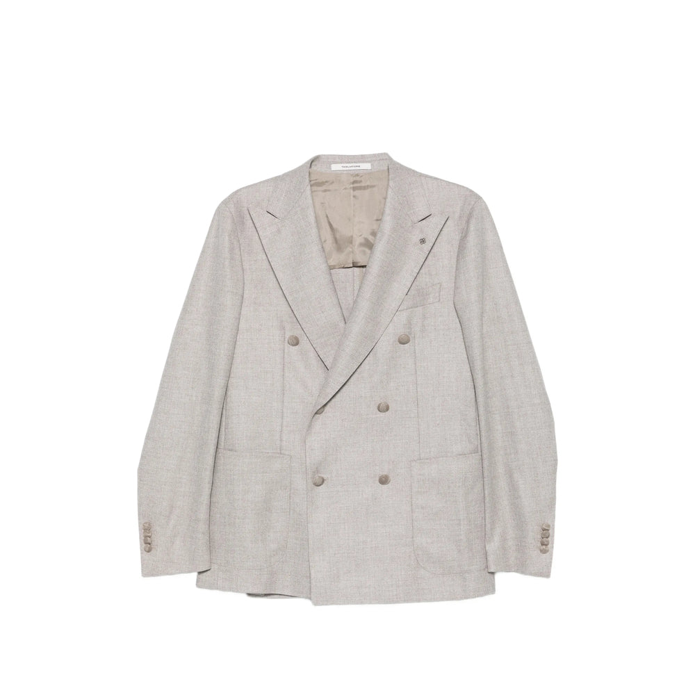 Tagliatore Grey Jackets - Blazers Men