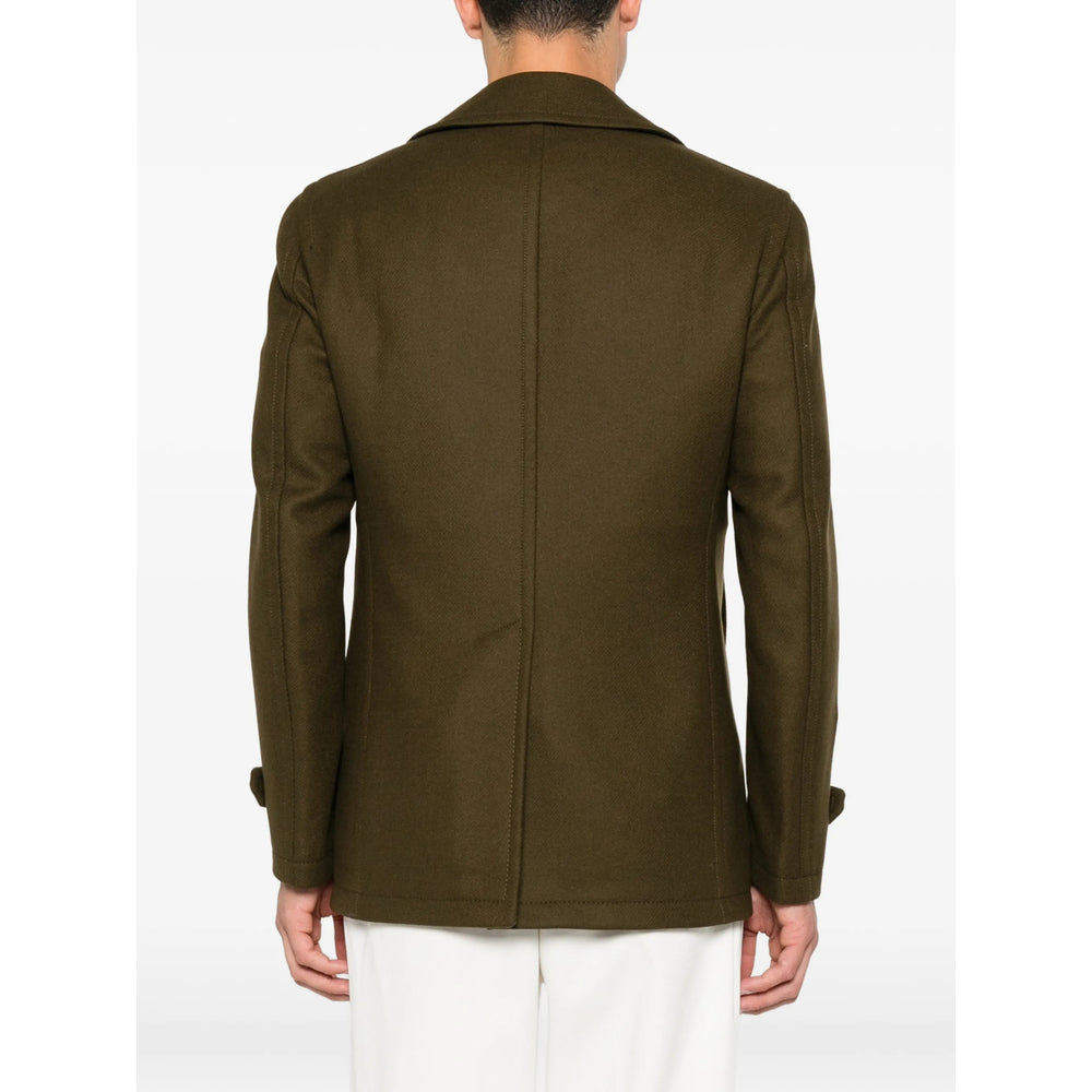 Tagliatore Green Jackets - Bomber Jackets Men
