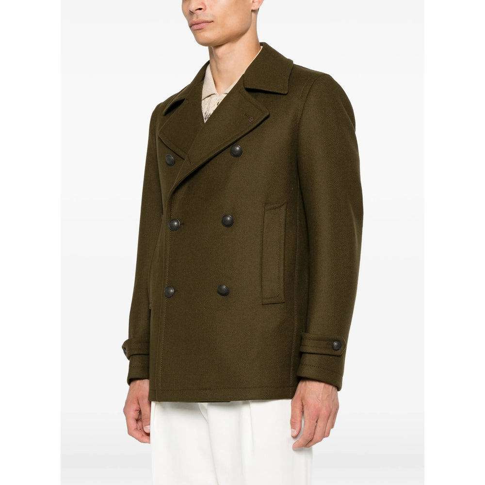 Tagliatore Green Jackets - Bomber Jackets Men