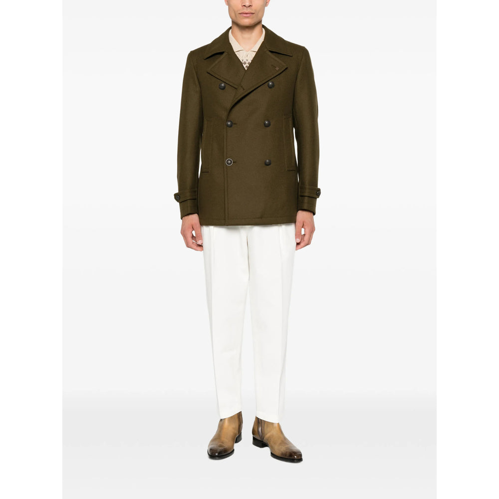 Tagliatore Green Jackets - Bomber Jackets Men