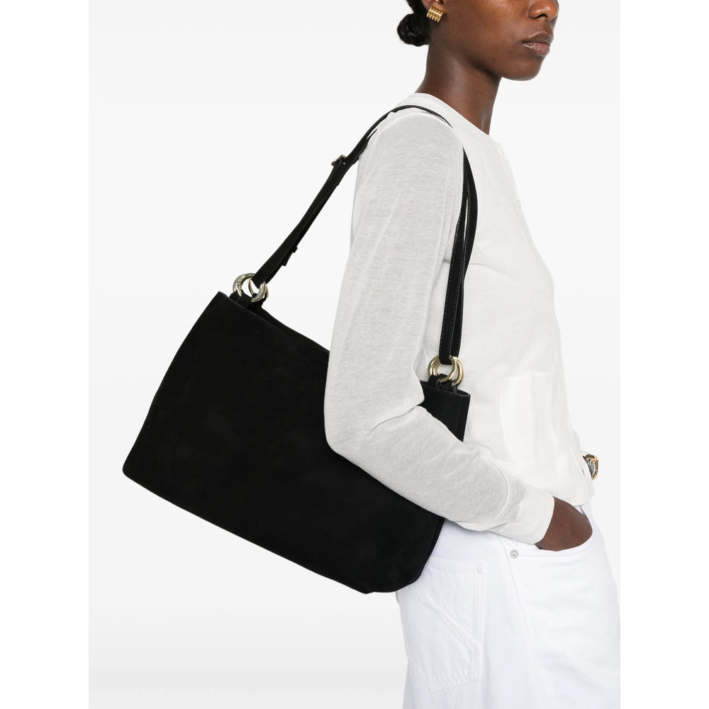 Manu Atelier Black Shoulder Bags Women