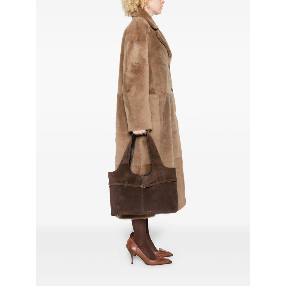 Manu Atelier Brown Tote Bags Women