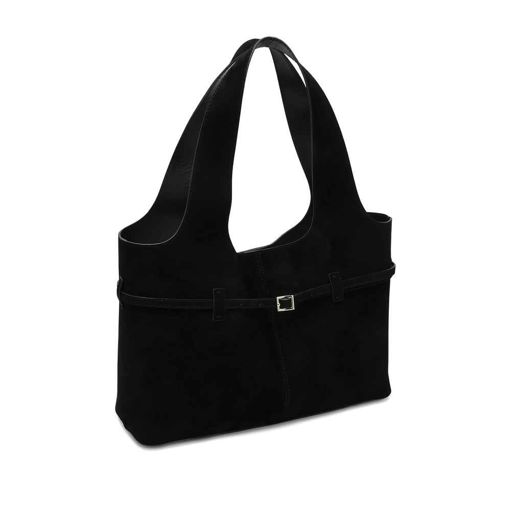 Manu Atelier Black Tote Bags Women