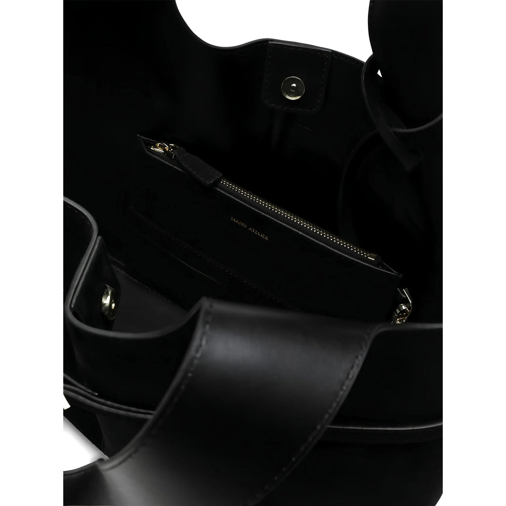 Manu Atelier Black Tote Bags Women