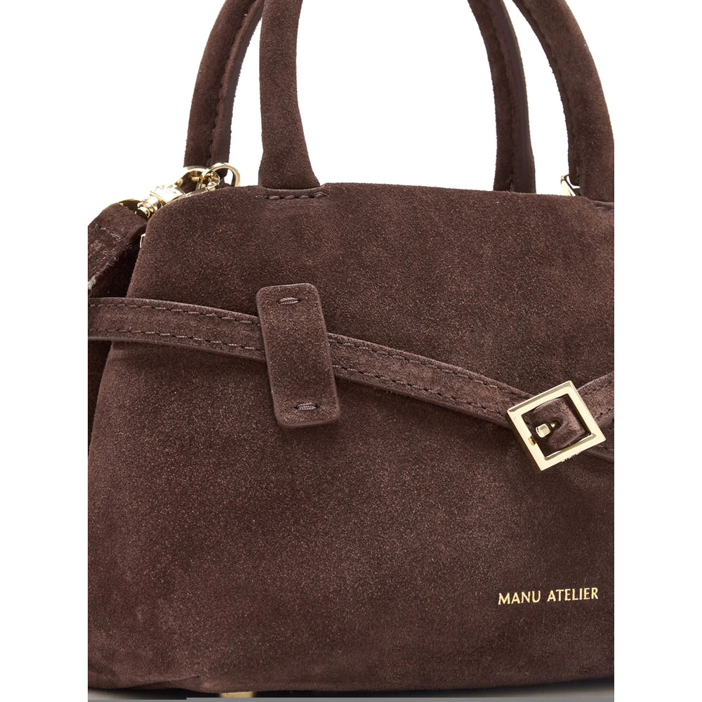 Manu Atelier Manu Atelier Brown Tote Bags Women