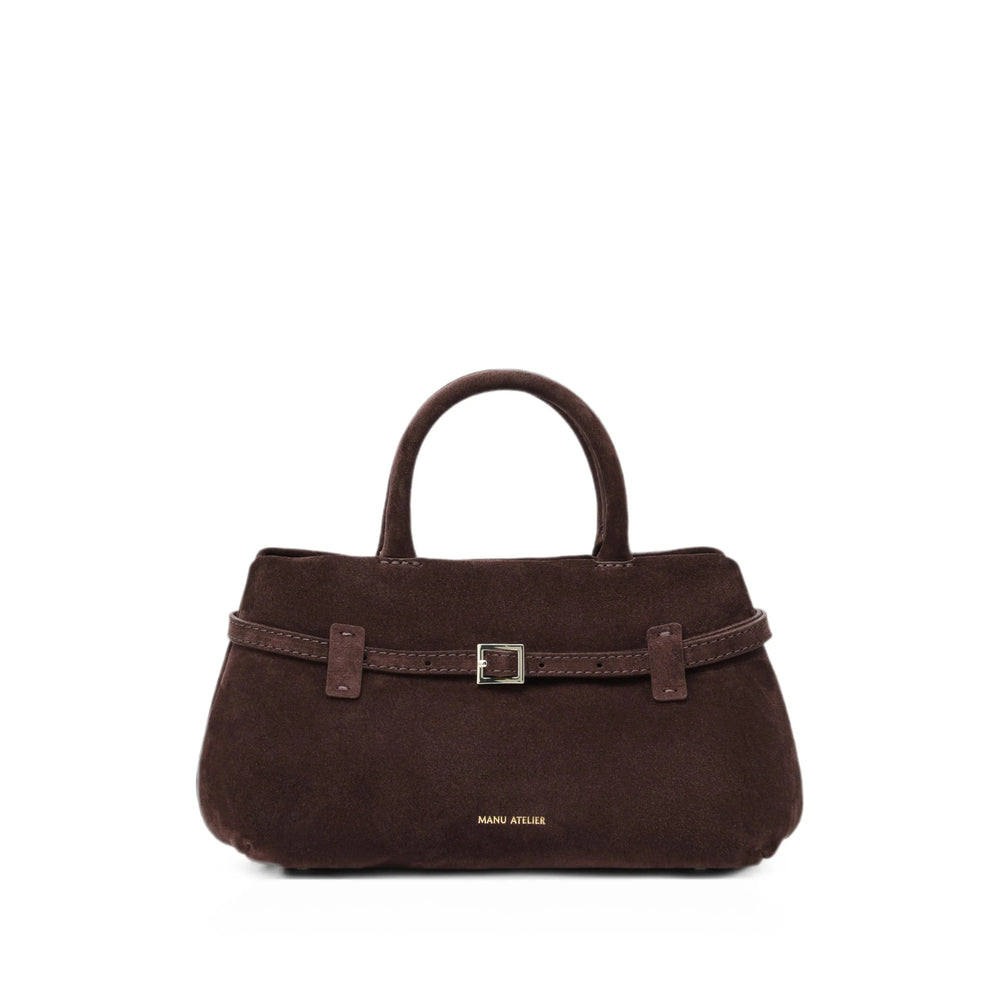 Manu Atelier Brown Tote Bags Women