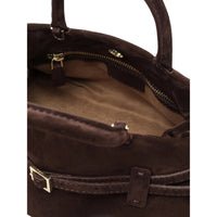 Manu Atelier Brown Tote Bags Women