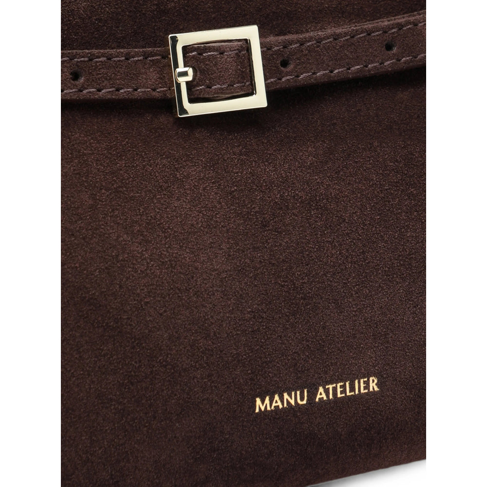 Manu Atelier Brown Tote Bags Women