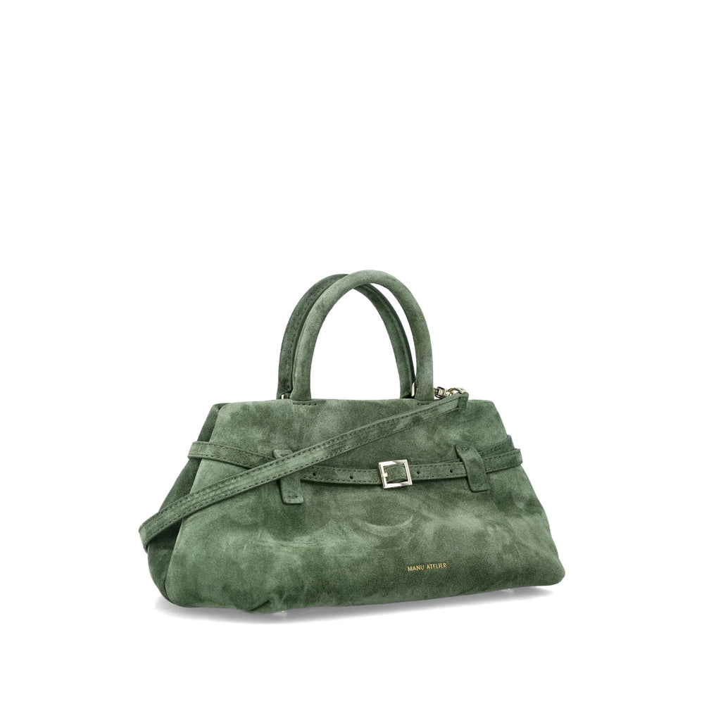 Manu Atelier Manu Atelier Green Tote Bags Women