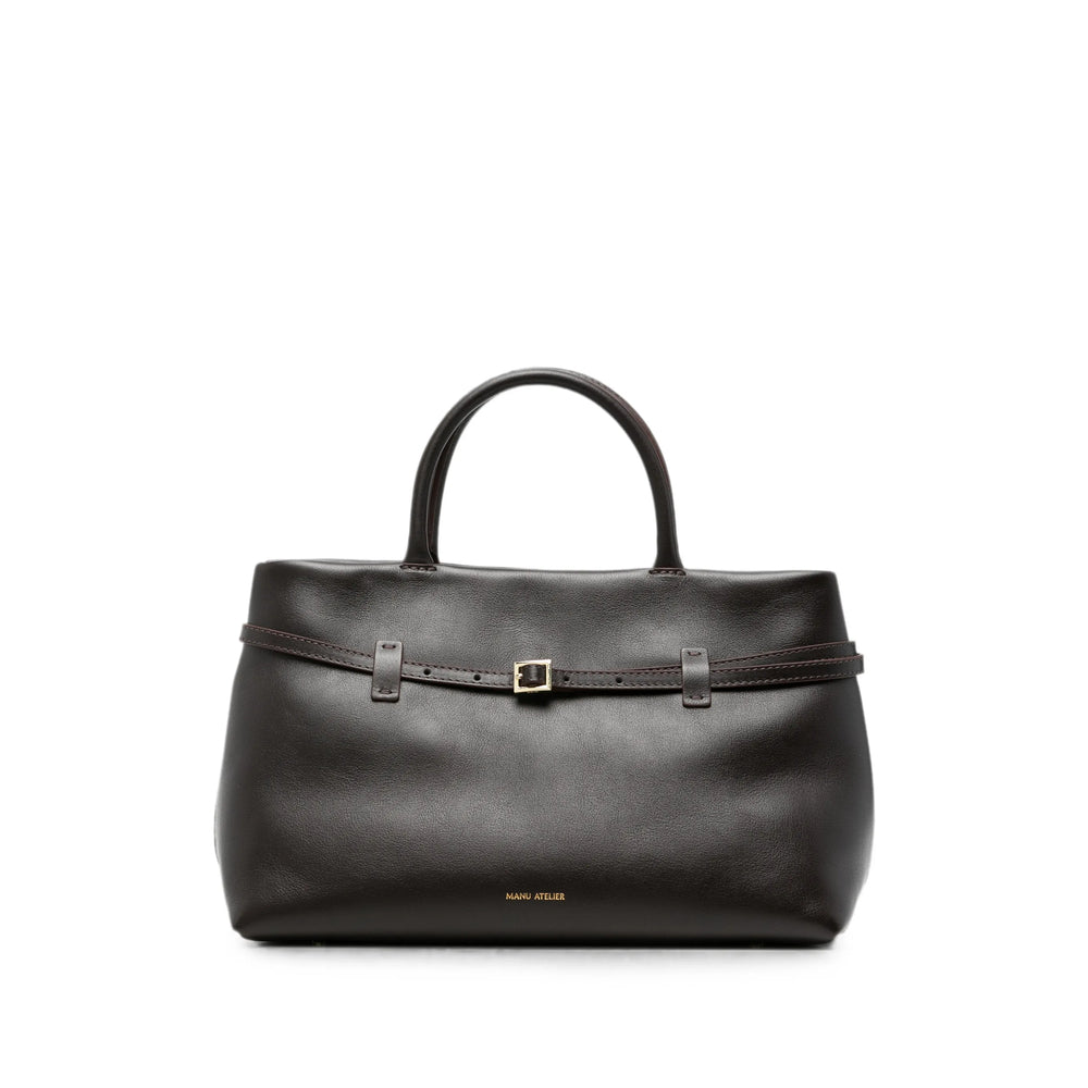 Manu Atelier Manu Atelier Brown Tote Bags Women