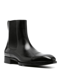 Tom Ford Tom Ford Men Burnished Leather Edgar Chelsea Boot