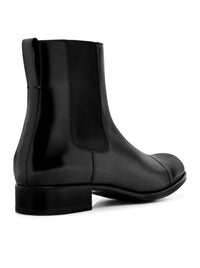 Tom Ford Tom Ford Men Burnished Leather Edgar Chelsea Boot