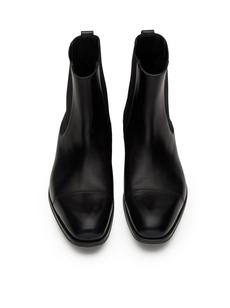 Tom Ford Tom Ford Men Burnished Leather Edgar Chelsea Boot