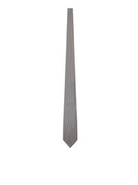 Tom Ford Tom Ford Men Silk Tie With Geometric Pattern