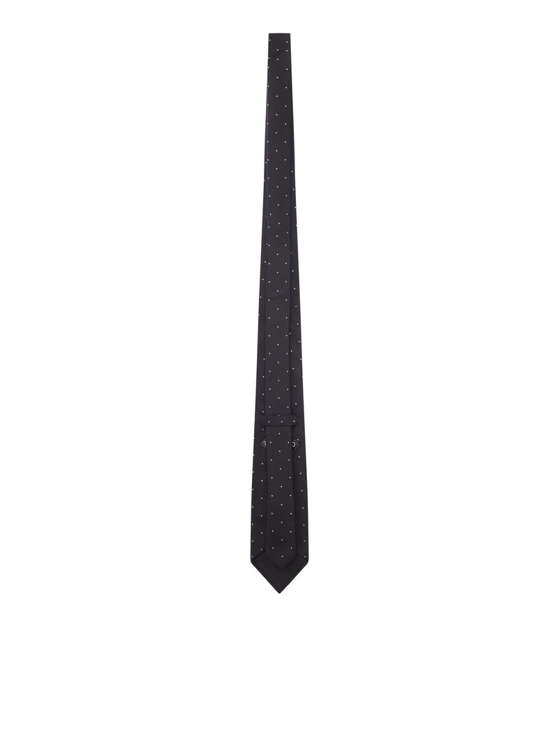 Tom Ford Men Polka Dot Silk Tie