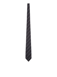 Tom Ford Tom Ford Men Silk Tie With Geometric Pattern