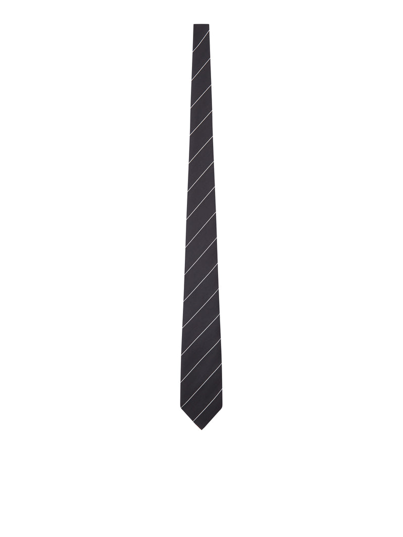 Tom Ford Tom Ford Men Silk Tie With Geometric Pattern