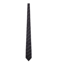 Tom Ford Tom Ford Men Silk Tie With Geometric Pattern