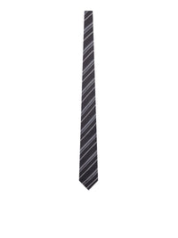 Tom Ford Tom Ford Men Silk Tie With Diagonal Stripes